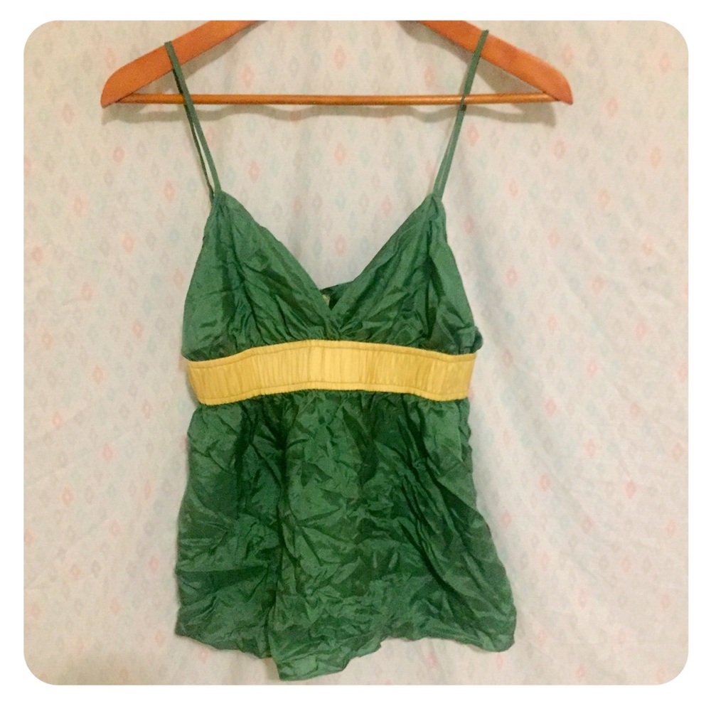 Silky green cami from Nordstrom’s